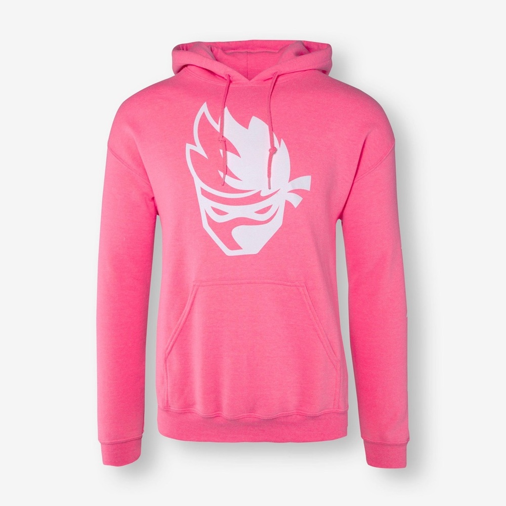 Pink ninja Fortnight hoodie